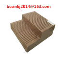 Decking al aire libre durable de alta calidad de WPC con alta calidad